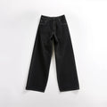 Urban – schwarze Wide-Leg-Jeans